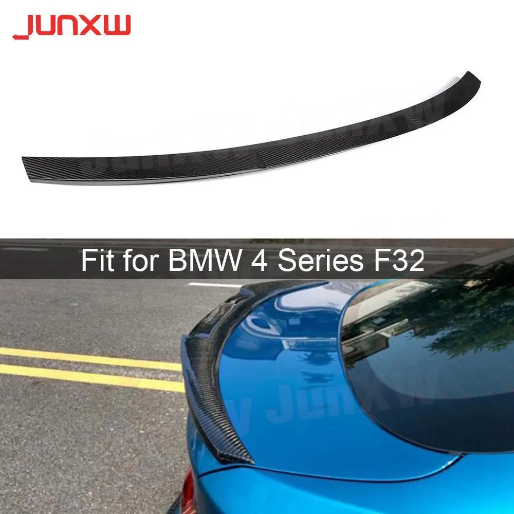 

Dry Carbon Fiber Rear Trunk Boot Spoiler Wing For Bmw 4 Series F32 Coupe 2014-2019 Car Rear Lip Spoiler