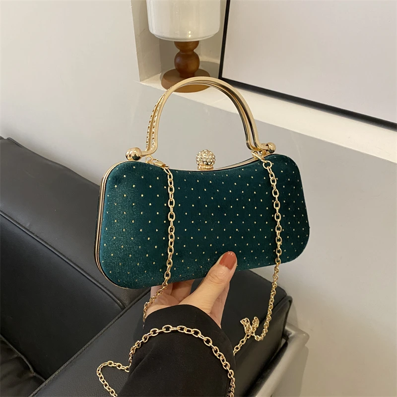 

Chains Hasp Ladies Top-Handle Bags Light Luxury Crossbody Bags for Women 2024 High Quality Fashion Bolsas Para Mujeres