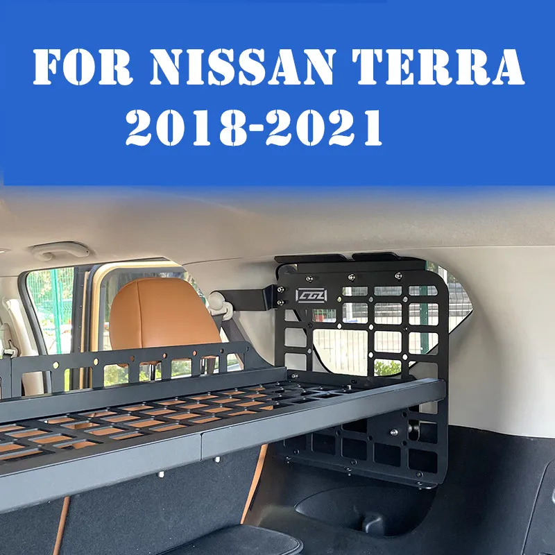 

Для nissan Terra 2018-2021 багажник стеллаж для хранения модифицированный подвесной сетчатый занавес алюминиевый сплав многослойная рамка ВЫСОКОЕ КАЧЕСТВО