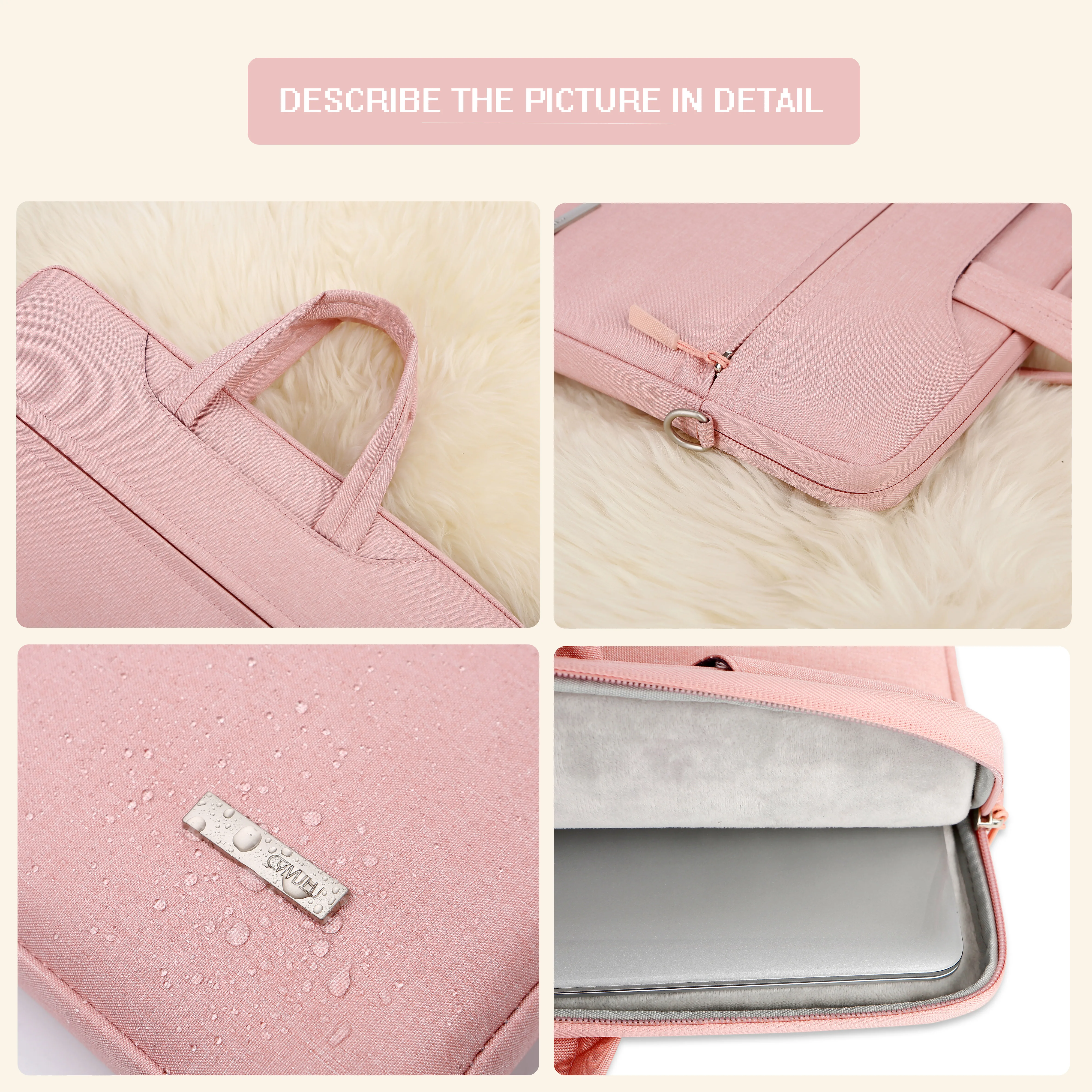 Housse pour ordinateur portable pour Apple Macbook 16 15 13 11 pouces pour Lenovo Huawei Xiaomi ASUS sac pour ordinateur portable Table pour ipad 12.9 couverture.