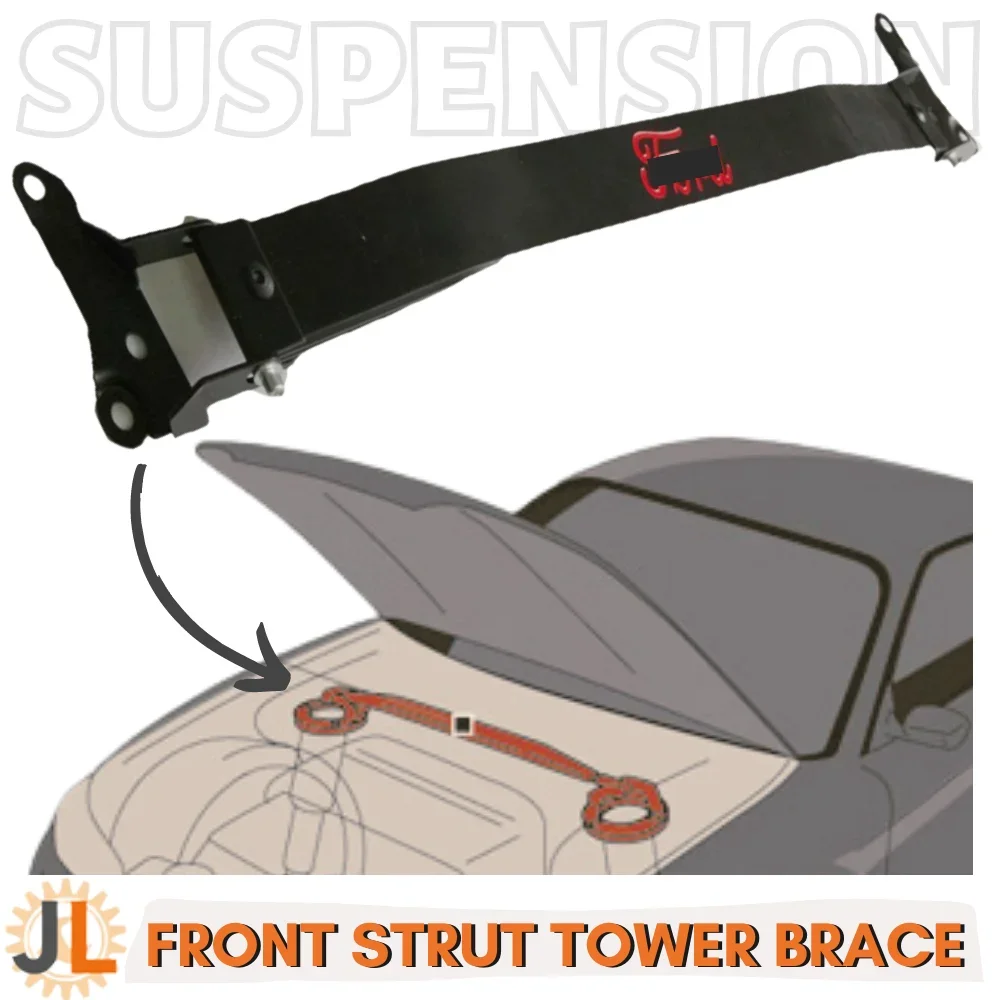 Front Strut Bar Tower Brace Suspension Arm Engine Upper Shock Stabilizer STB Anti-Roll Sway Bar for Ford Mustang MK6 2015-front stabilizer strut bar
