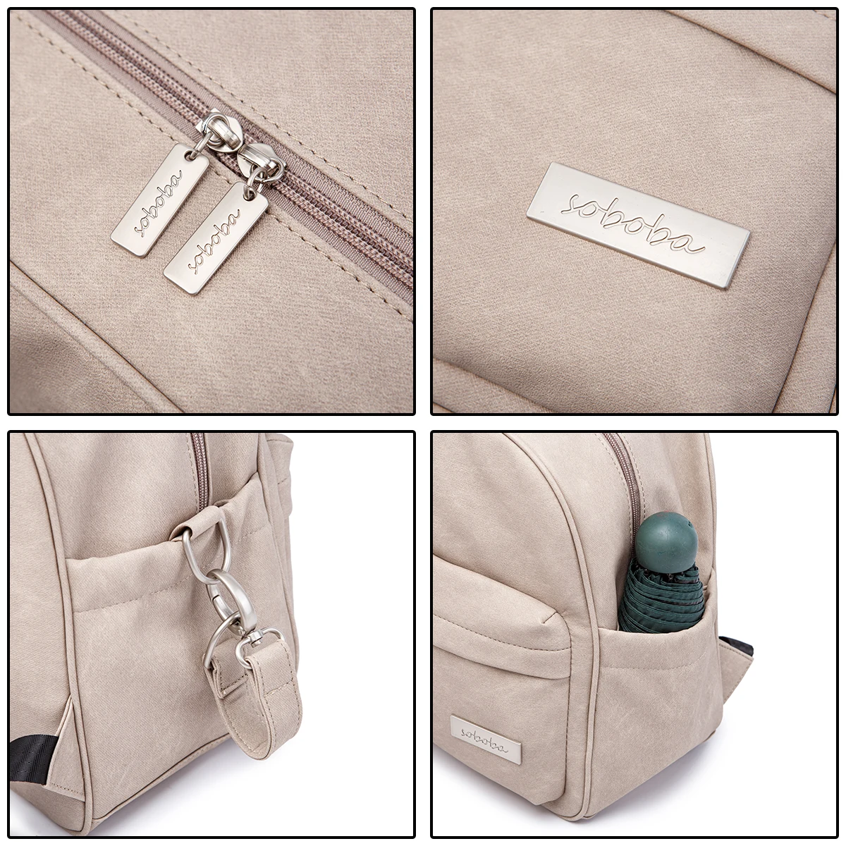 Fashion Diaper Bag for Newborn Baby Waterproof Light Weight Protable Mommy Diaper Backpack for Quick Outing Nappy Changing Bag 5