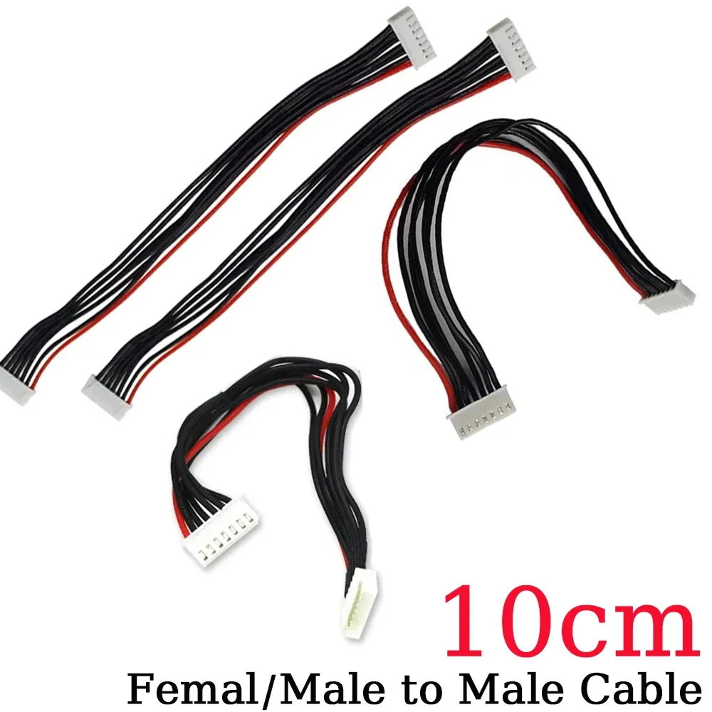 

10cm 50pcs/lot 22AWG Lipo Balance Wire Extension Charged Cable Lead Cord 6S1P For RC Battery charger