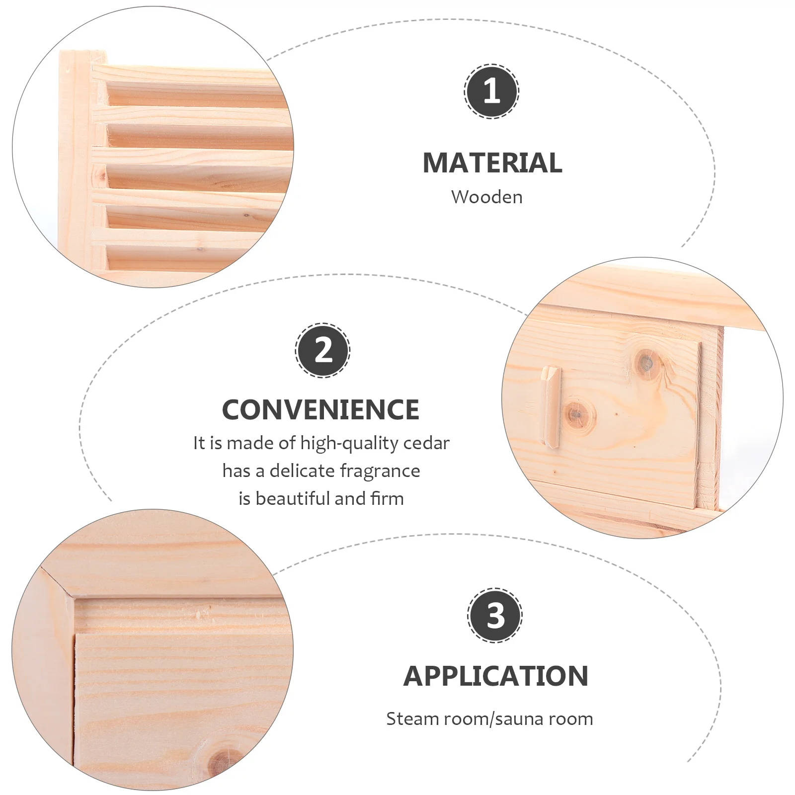 Wooden Shutter Ventilation Sauna Room Smooth Surface Vent Grille Sauna Ventilation Panel Room Shutter Window Heat