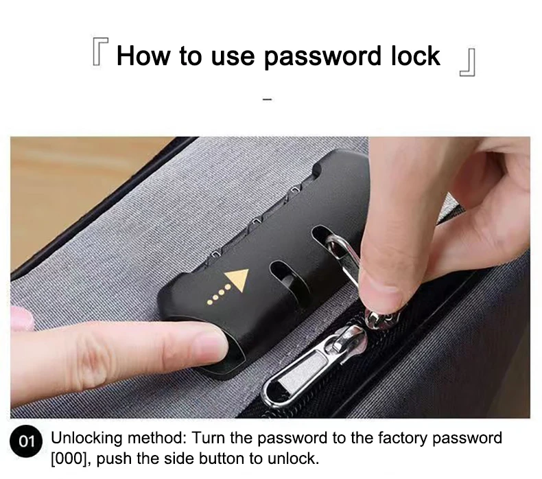 Borsa Porta Documenti In Tessuto Oxford - Custodia Con Cerniera Per Ufficio, Studio E Viaggi