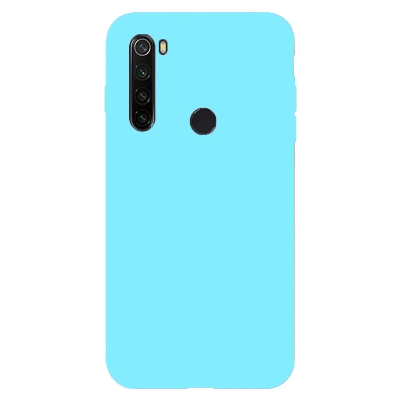 iphone waterproof bag Candy Solid Color Soft Silicone Case For Xiaomi Redmi Note 8T 8 7 7A 6 6A 5 Pro Soft TPU Matte Phone Cover For Redmi Note 9 9S cell phone dry bag Cases & Covers