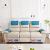 5 Pcs Recliner Covers Sherpa Arm Covers for Recliner Chair with Storage Pockets Headrest Cover for Recliner Chair Armchair 2