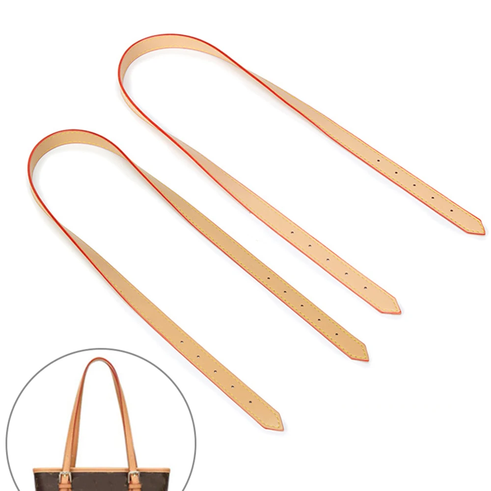 

1Pcs Adjustable Solid Color Vintage Shoulder strap replacement bucket bag Bag Handle Pu leather Bag Belt DIY Bag Accessories