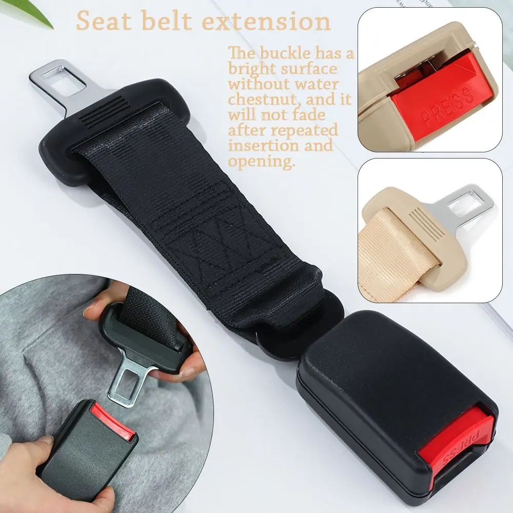 StrengthPregnantLadiesAdjustableChildSeatsCarSeatBeltExtenderSafetyBuckleClip3