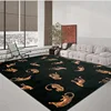 Light Luxury Leopard Living Room Carpet Large Area Home Decoration Coffee Tables Plush Mat Fashion Bedroom Rug ковер Tapis 러그 1