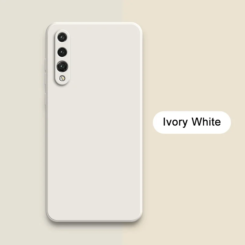 Luxury Square Liquid Cute Phone Case - Soft Silicone Edge Protective Back Cover