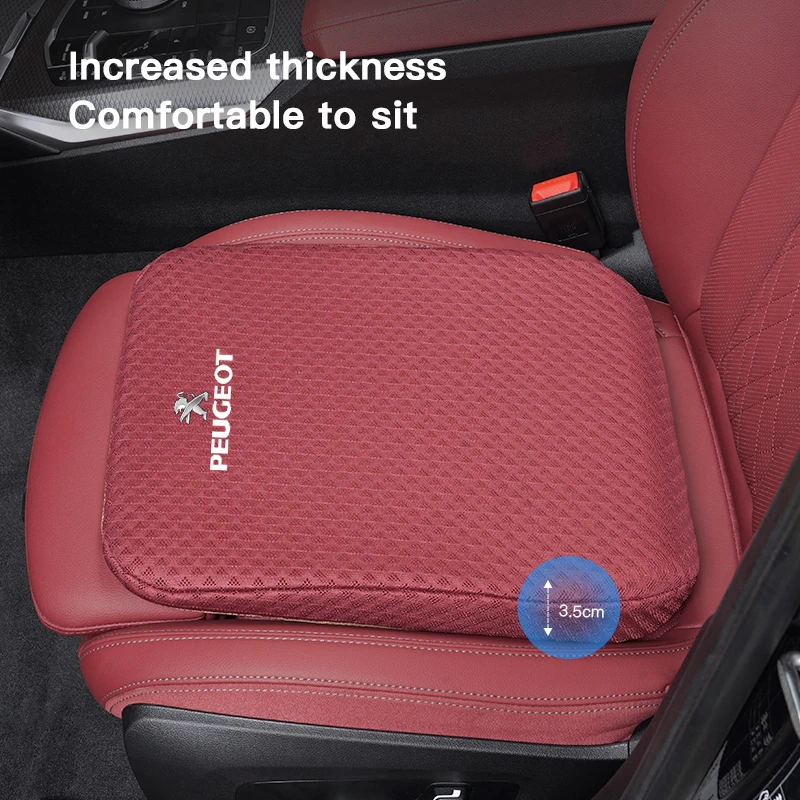 Breathable Ice Silk Car Seat Cushion for Peugeot Models S038b689d121c4d6397c4eecc18715d7bt