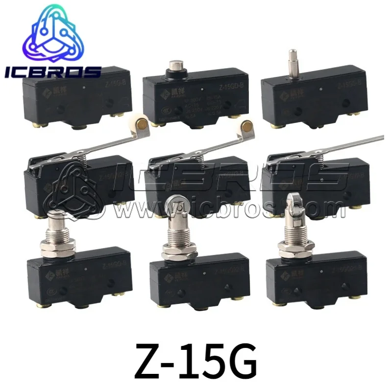 리미트 트래블 스위치 마이크로 스위치 LXW5 Z-15GQ GW22 GQ21 GQ22-B 실버 컨택트 Z-15GW2-B Z-15GW3-B Z-15GW21-B Z-15GQ22-B Z-15HW24-B