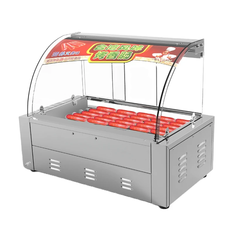 

Wholesale Make Sausage Food Cart Electric Industrial Hot Dog Machine