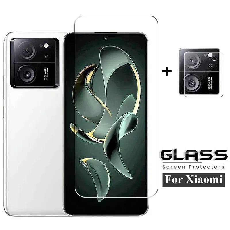 

6 в 1 закаленное стекло для Xiaomi 14 13T Pro закаленное стекло Xiaomi 13T Pro защита для экрана пленка для объектива для Xiaomi 13T Pro стекло