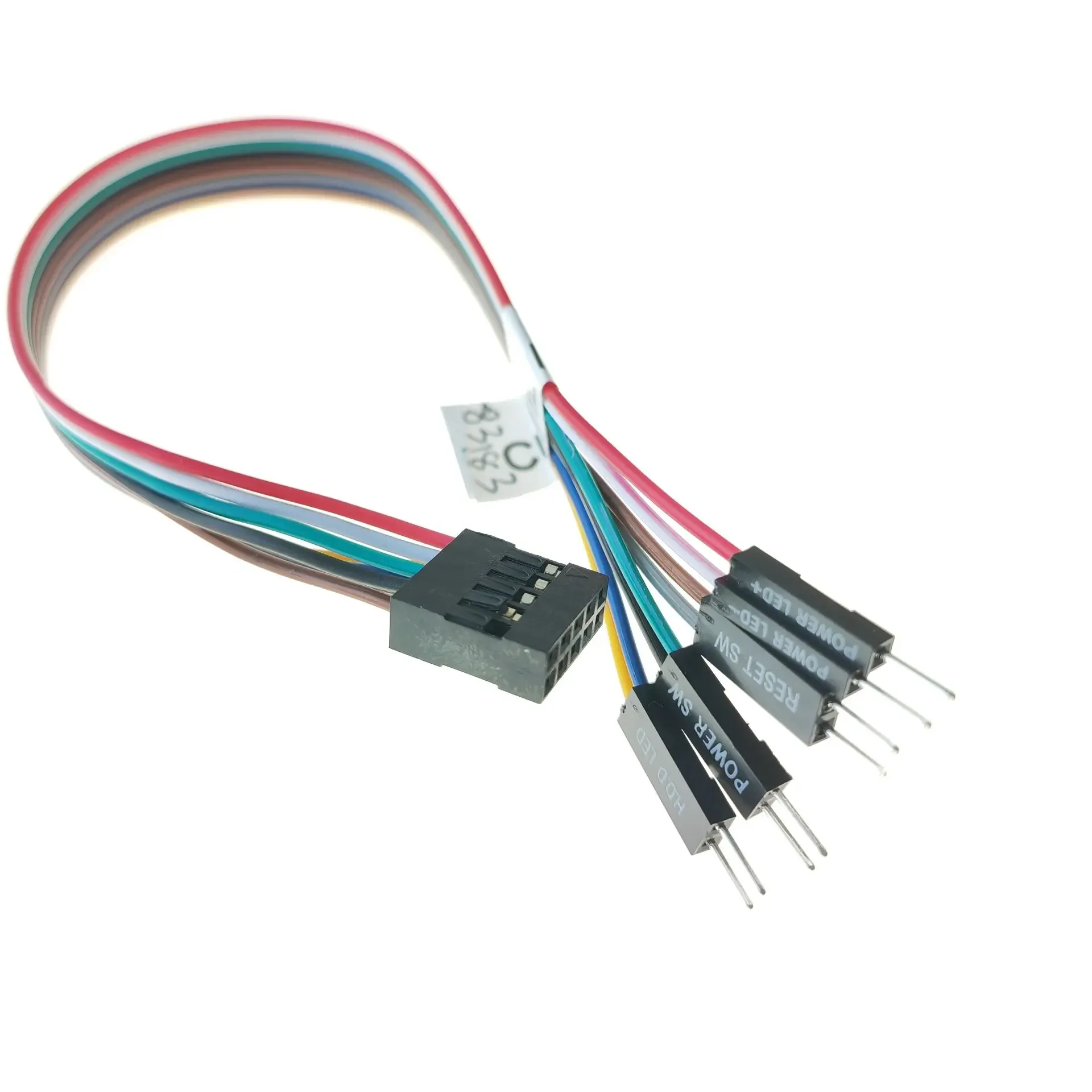 9pin integrated atx motherboard jumper extension cable reset power sw