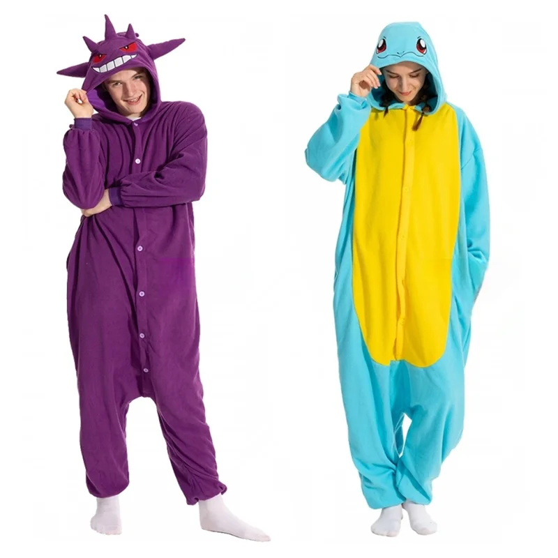 KIGURUMI Cosplay Romper Karakter dier Hooded Nachtkleding Pyjama Pyjama Kostuum luiaard Onesie outfit Nachtkleding Blauwe papegaai - België KIGURUMI Cosplay Romper Karakter dier Hooded Nachtkleding Pyjama Pyjama Kostuum luiaard Onesie outfit Nachtkleding Blauwe papegaai - België