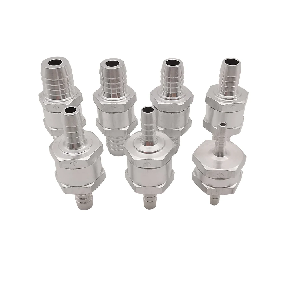 

1Pcs Aluminium Alloy One Way Valve Non Return Check Valves One-way Valve Fit Carburettor 6mm 8mm 10mm 12mm 4mm 16mm