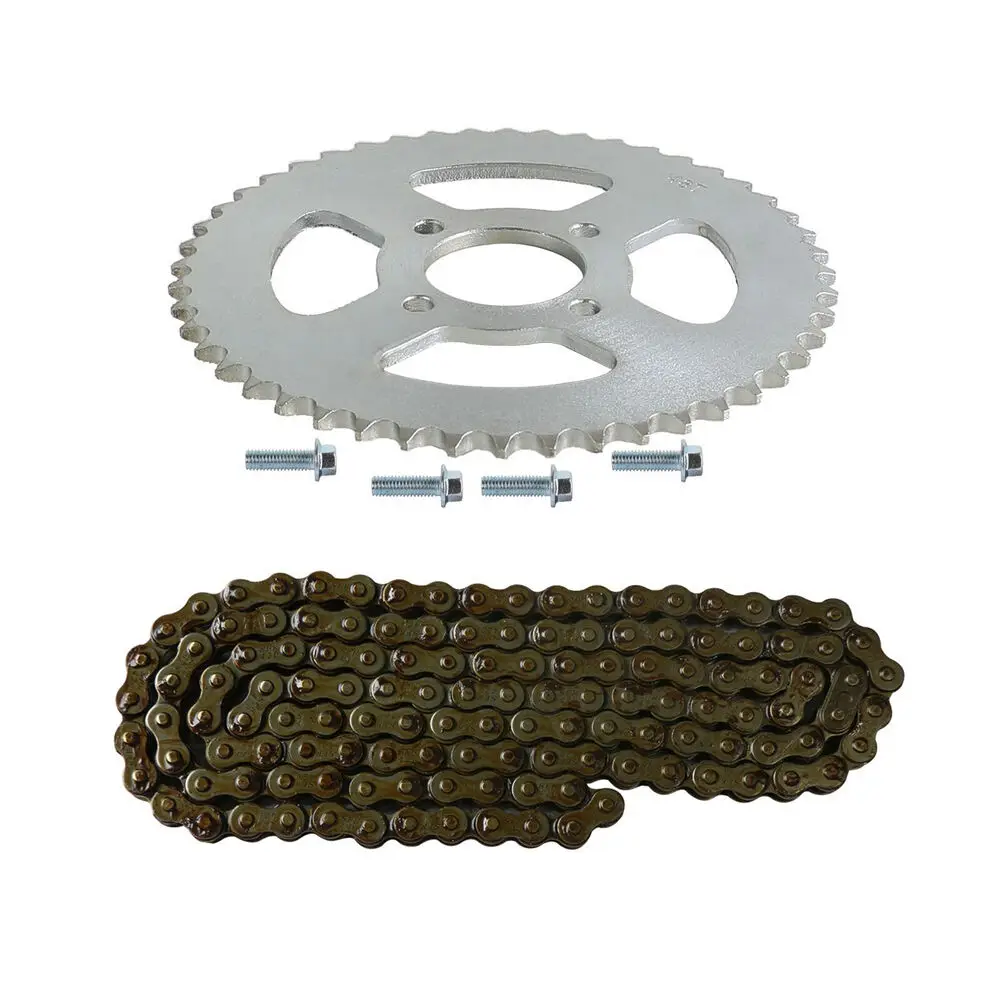 

Цепь TDPRO 420, 48 т, задняя цепь 48 мм, Звездочка для кроссового велосипеда, картинга, квадроцикла, Taotao, багги