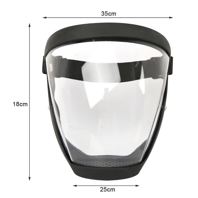 Full Face Shield Unisex Eye Shield Mask Protective Cover WindProof Anti-fog Head Cover Screen Visors Eye Protection Face Mask 4
