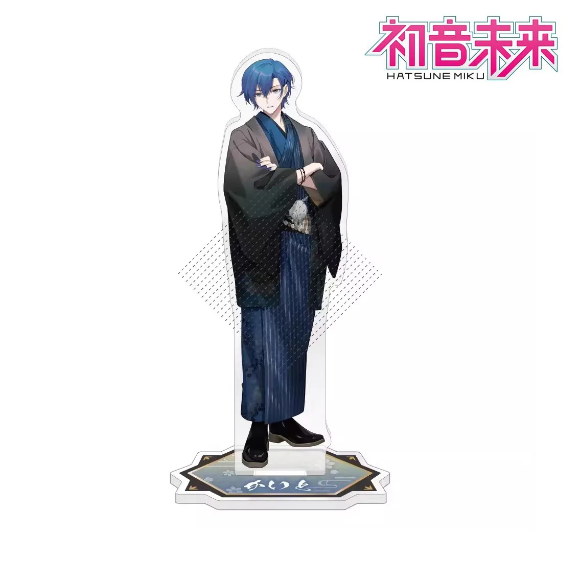 Figura de Anime japonesa Kaito Hatsune Miku, modelos de soporte, personajes  acrílicos Kagamine Len Rin Piapro - AliExpress, image size:1135x1135