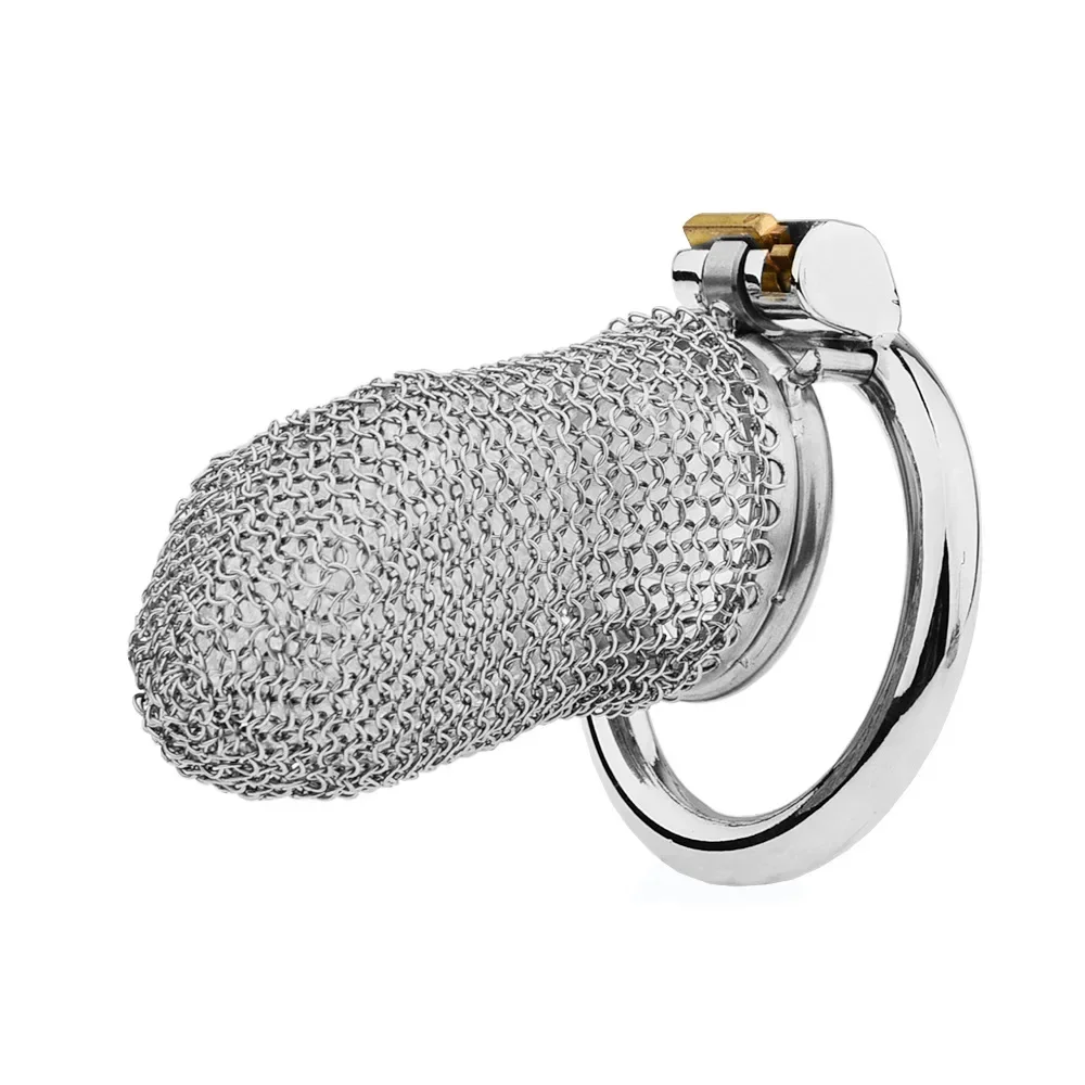 Stainless Steel Stealth Lock Male Chastity Device Smooth and Light Cock Cage Sex Toys for Men Cock Ring Chastity Belt penis chastity cage chastity lock sex toy chastity cage accessory