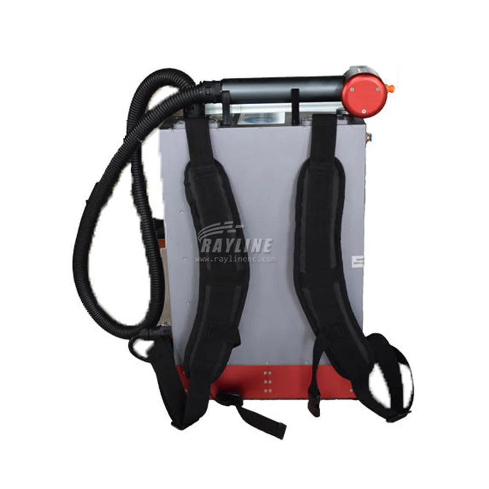 Backpack Portable 2024 New 50w 100w 200w 500w Pulsed Laser Cleaning Machine Remove Rust Paint On Car Truck Construction Tools 3