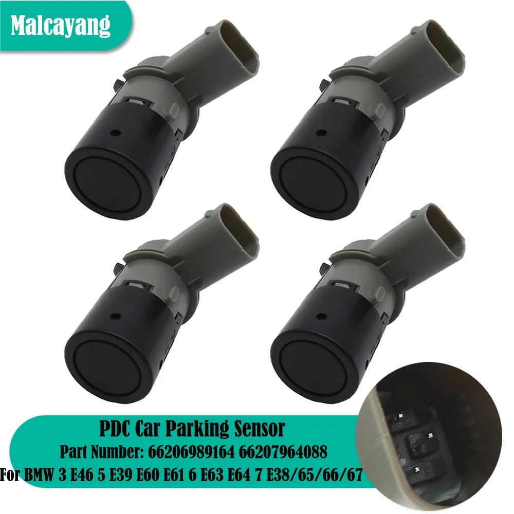 

High Performance 4PCS PDC Parking Reverse Sensor For BMW 3 E46 5 E39 E60 E61 6 E63 E64 7 E38 E65 E66 E67 66206989164 6620796408