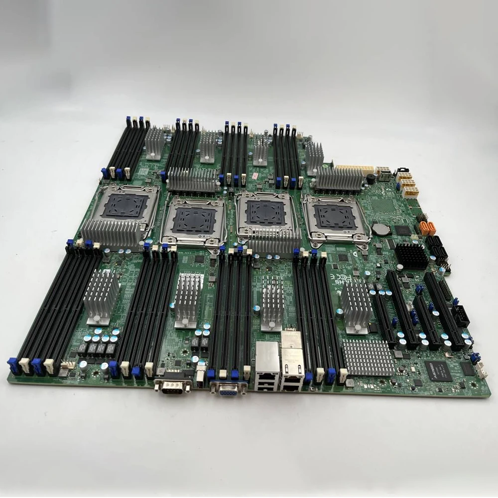 Server Motherboard Quad Socket R1 (LGA 2011) Supports Xeon Processor E7-4800 v4/v3 Family For Supermicro X10QBL-4