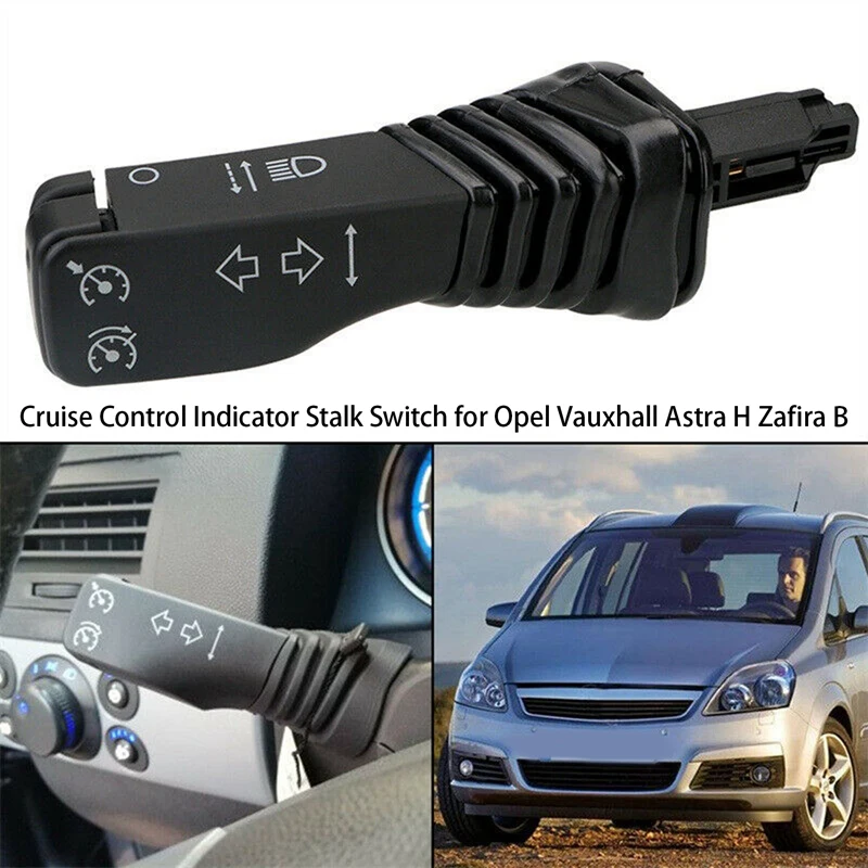 

Car Cruise Control Indicator Stalk Switch For Opel Vauxhall Astra H Zafira B Indicator Stalk Switch 13129642 024445282