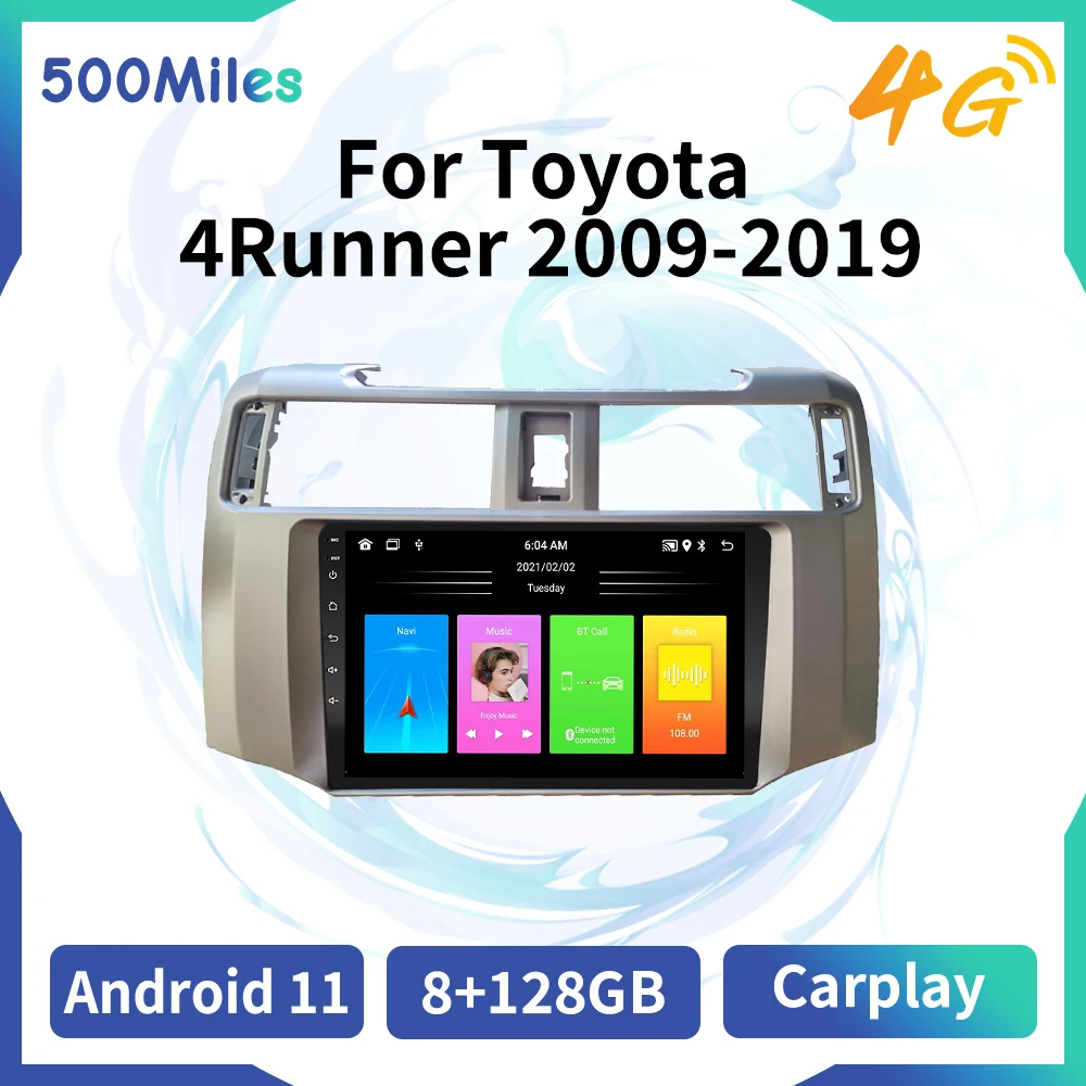 

2 Din Android Car Stereo for Toyota 4Runner 4 Runner 2009-2019 Autoradio Multimedia Player Video GPS WIFI Navigation Head Unit