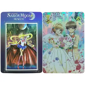 Coleção Anime Crystal Card, Sailor Moon, Personagens de Animação, Tsukino,  Usagi, Tenoh, Haruka, Kaiou, Etiqueta, Brinquedo, 10Pcs por Conjunto -  AliExpress