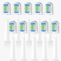 Compatible with Bitvae D2 Electric Toothbrush Replacement Heads, for Bitvae D2 Electric Toothbrush，10pcs 2