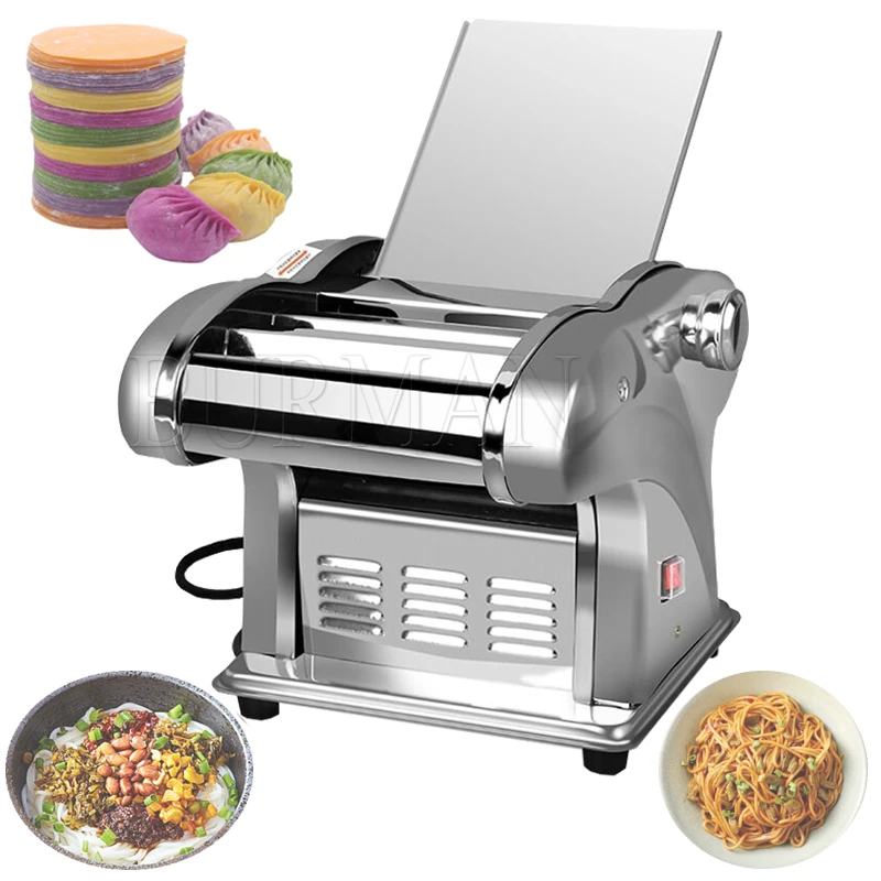 Electric Commercial Pasta Making Noodle Press Noodle Cutting Machine Dumpling Skin
