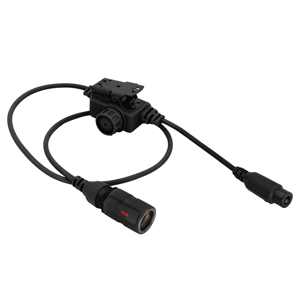 Tactical Ptt 6 Pin U94 PTT for PRC-163/148/152 Harris Military Radio Non-Functional Walkie Model for ShootingTactical Headset