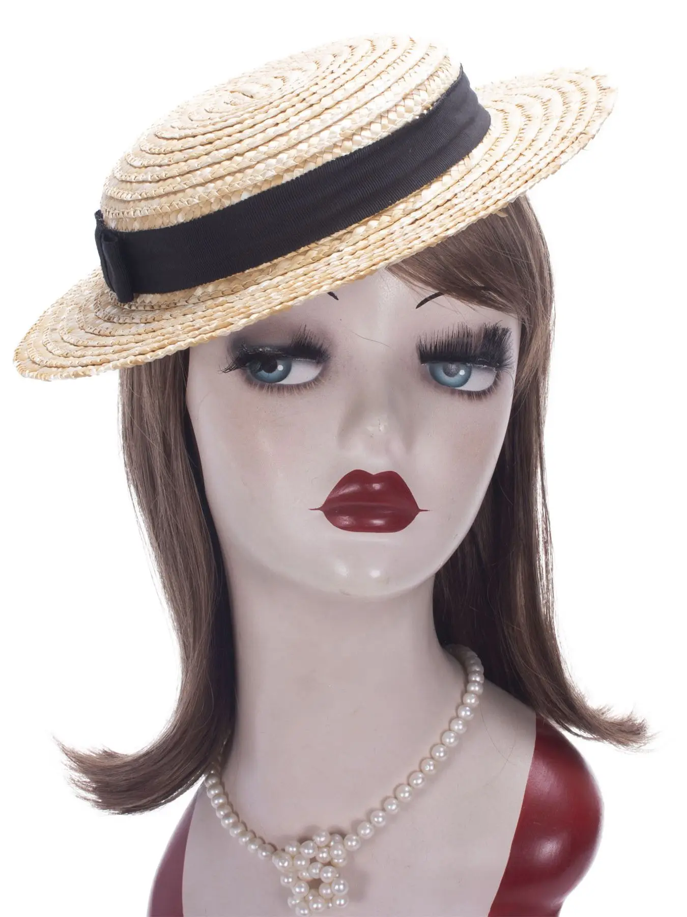 Lawliet Mini Zylinder schwarz Hutband Disc Fascinator Tee Party Dekor benutzer definierte a617 – Detail 5