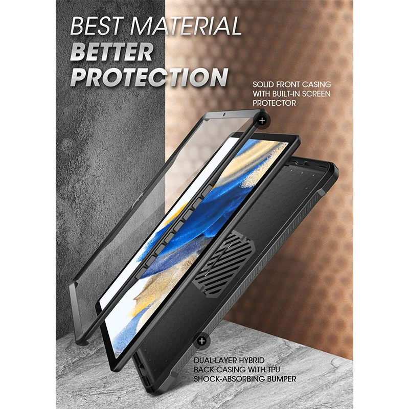 para Samsung Galaxy Tab a8 Case de 10.5 Polegadas 2023 Supcase ub Pro Case Resistente Robusto de Corpo Inteiro com Protetor de Tela Embutido - Imagem 2