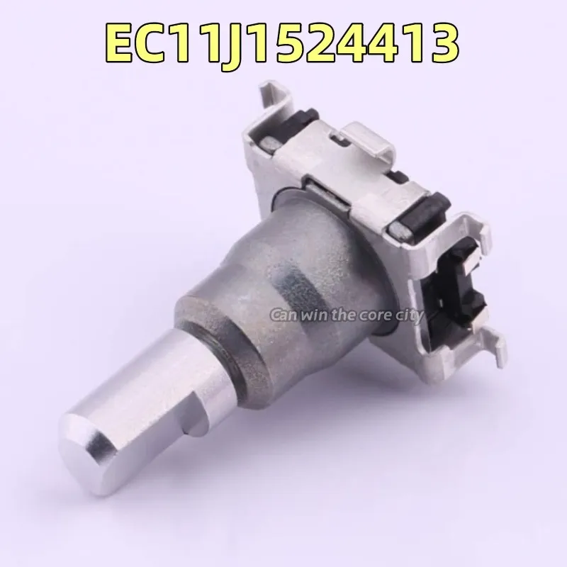 3 pieces EC11J1524413 Japanese ALPS EC11 type rotary encoder with switch patch type pulse switch calt 58mm outer 5mm solid shaft 2500 pulse resolution be 178 a5 rotary incremental encoder line driver with groove