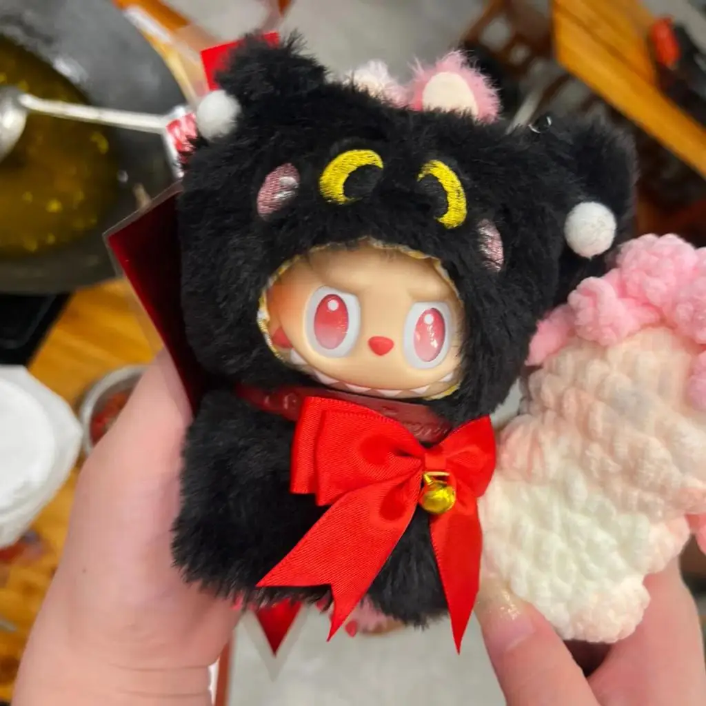 Labubu Black Cat Outfit: The Perfect Halloween Costume for Your 17cm Doll