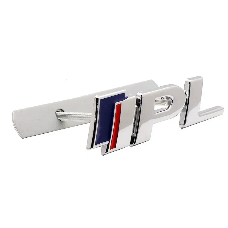 3D 금속 IPL 로고 전면 그릴 자동차 엠블럼 배지 스티커, 데칼 액세서리, 인피니티 Q50 Q50L Q30 Q70 G25 QX60 QX70 FX35 FX37