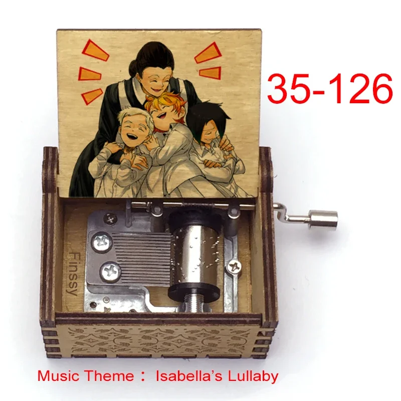 Isabella's Lullaby music song from anime The Promised Neverland Music Box fans christmas new year gift home office Decoration