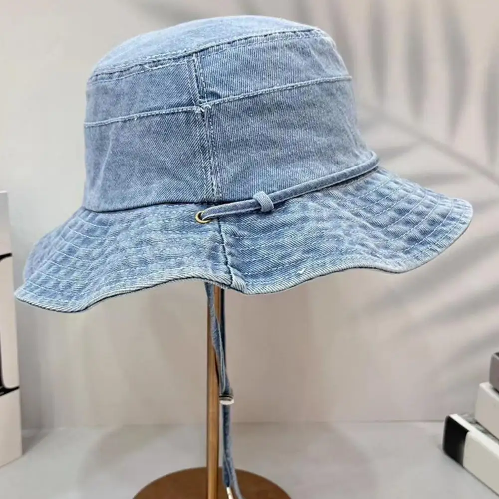 Sombrero de pesca con protección solar para mujer, sombrero de ala ancha con estilo, protección solar Uv, para exteriores y viajes