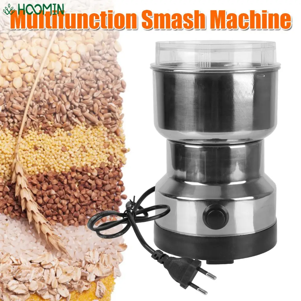 Coffee Grinder Nuts Beans Spices Blender Grains Grinder Machine Electric for home Kitchen Multifunctional Coffe Chopper Blades
