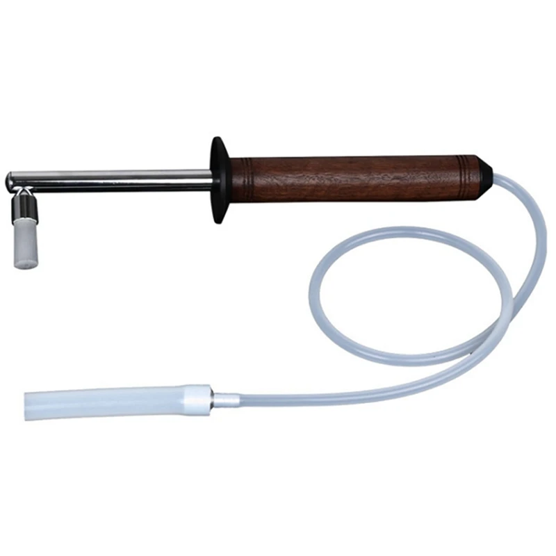 

2X Coffee Machine Steam Cleaning Brush Nylon Anti-Scald Wood Handle Cleaning Brush Coffee Machine Cleaning Tool