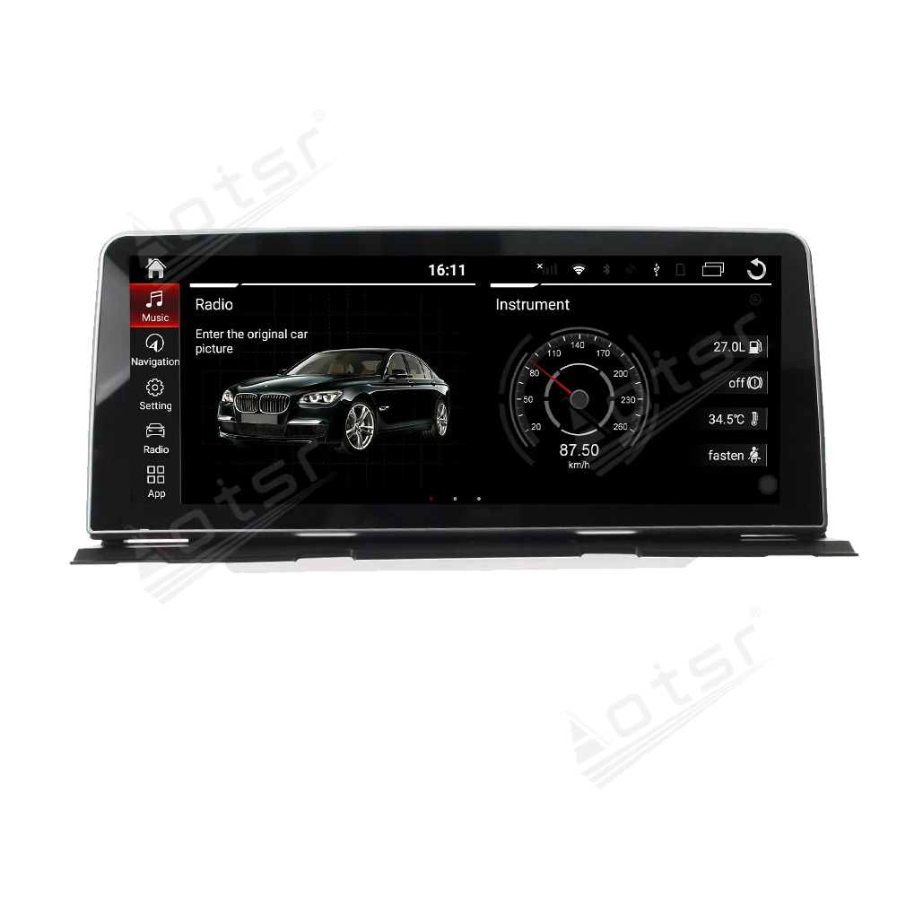 

Автомобильный мультимедийный проигрыватель для BMW 6 серий 6GT M6 F06/F12 12,5 Android 10 8 + 128 4G LTE GPS-навигация автостерео головное устройство мультимедийный проигрыватель Радио Лента