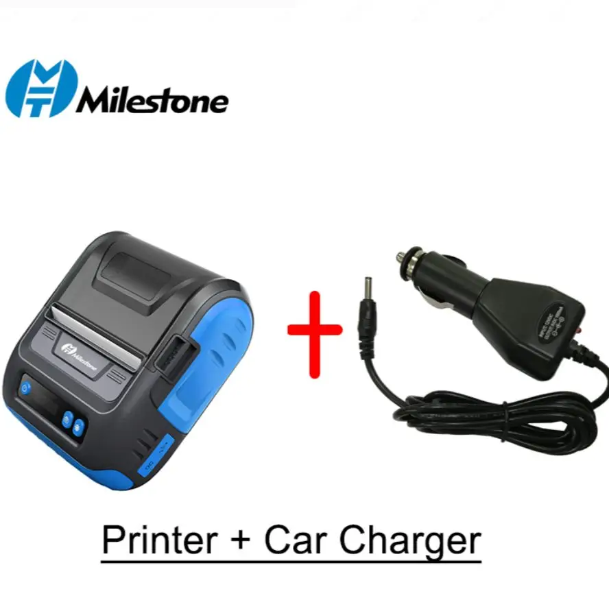 Handheld Portable Bluetooth Wireless 80Mm Mini Thermal Mobile Pocket Thermal Printer Printer Pos Mobile Thermal Transfer