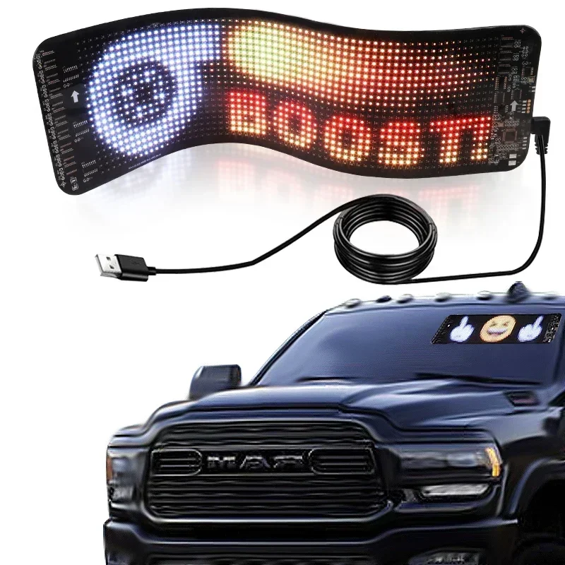 LED Ʈ ȼ г, USB 5V,  ּ   RGB , ׷Ƽ ũ ؽƮ ִϸ̼ ÷, ڵ ,  