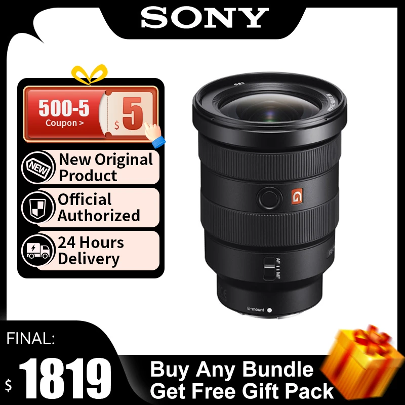 Sony FE 16-35mm F2.8 GM Wide-Angle Zoom Lens Large Aperture Mirrorless  Camera Lens For A6300 A6400 A6600 A7 III SEL1635GM