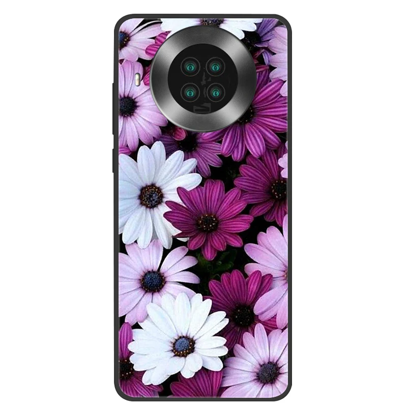 Silicone Cat Painted Soft Black Cover - Protective TPU Case