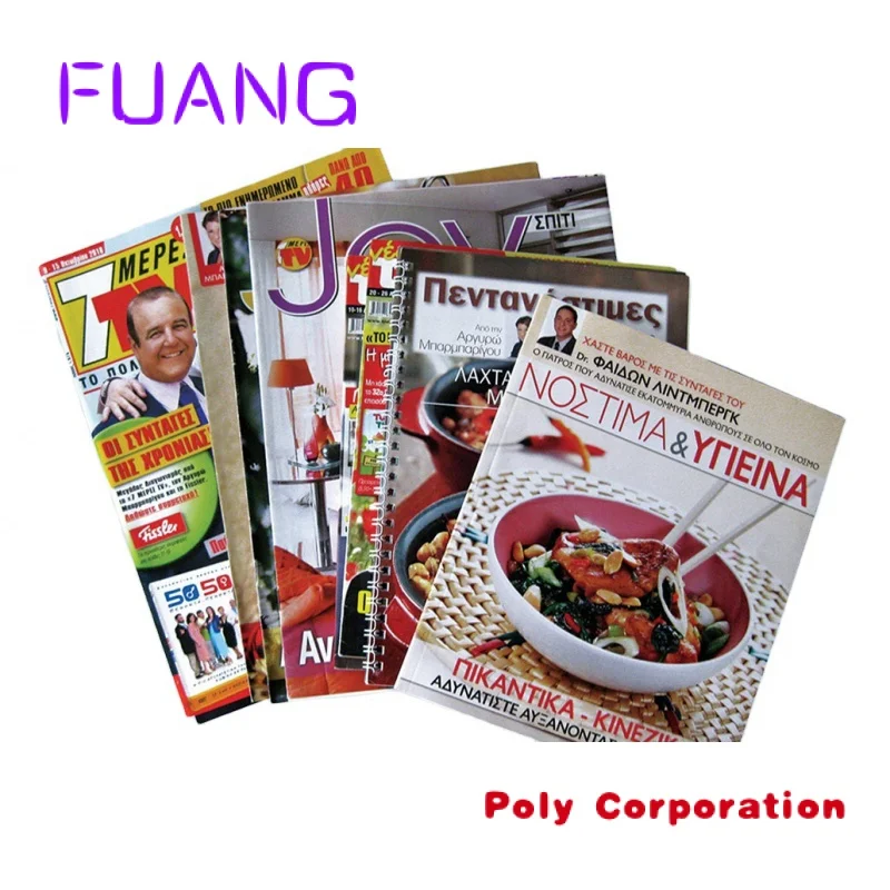 Factory Offeset book Printing Cheap Magazine Print Booklets